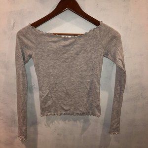 Ribbed Long sleeve shirt